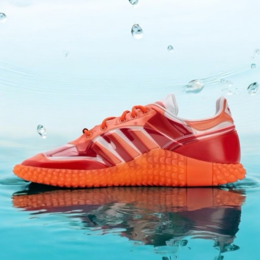 Adidas x Craig Green red orange water resistant sneakers shoes